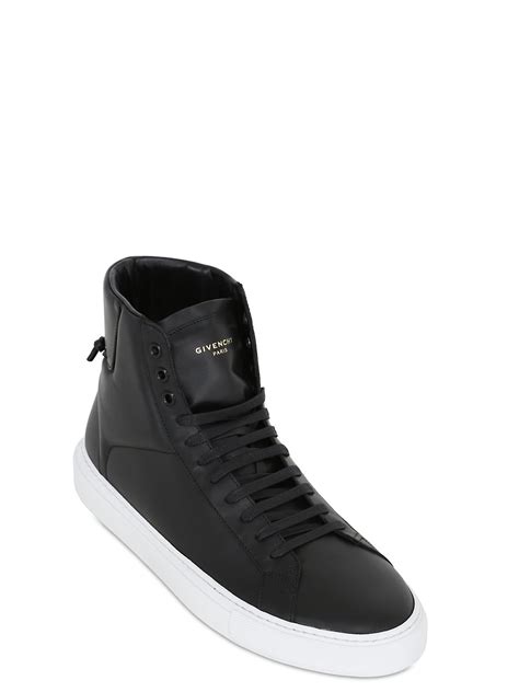 givenchy men's urban street leather low top sneakers|givenchy wing high top sneakers.